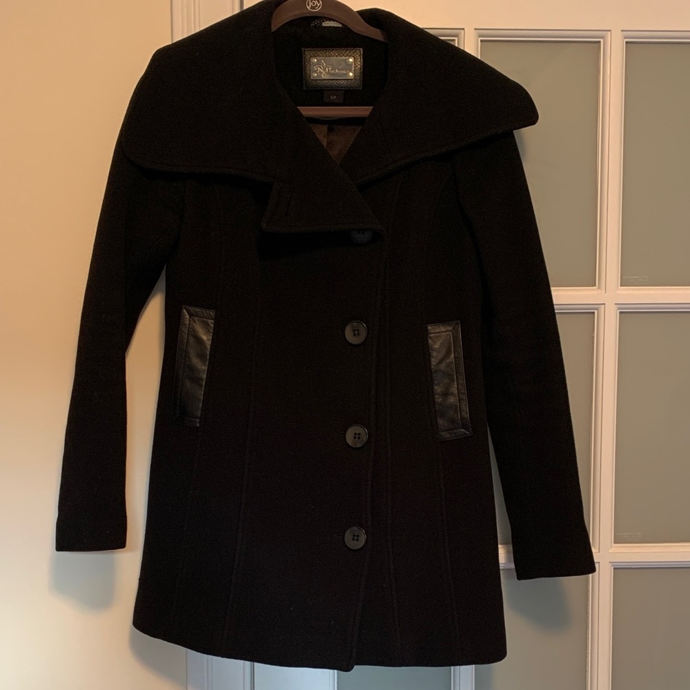 Mackage Black Pea Coat for Women